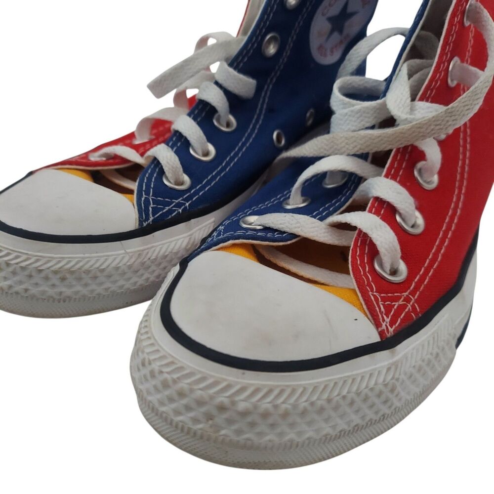 Converse Chuck Taylor Color Block Hi Top Sneakers Women's 7 Men's 5